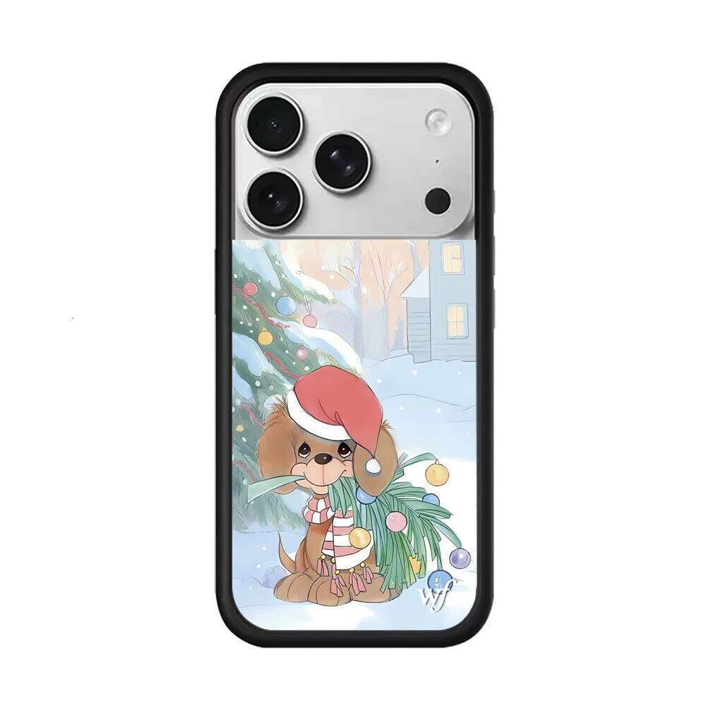 2026 New Wildflower Star Pony Phone Case for iPhone Pro Max Plus 17 Air 12 13 14 15 16 Cover 3D WF Cartoon Polka Dots Cove 26H0307