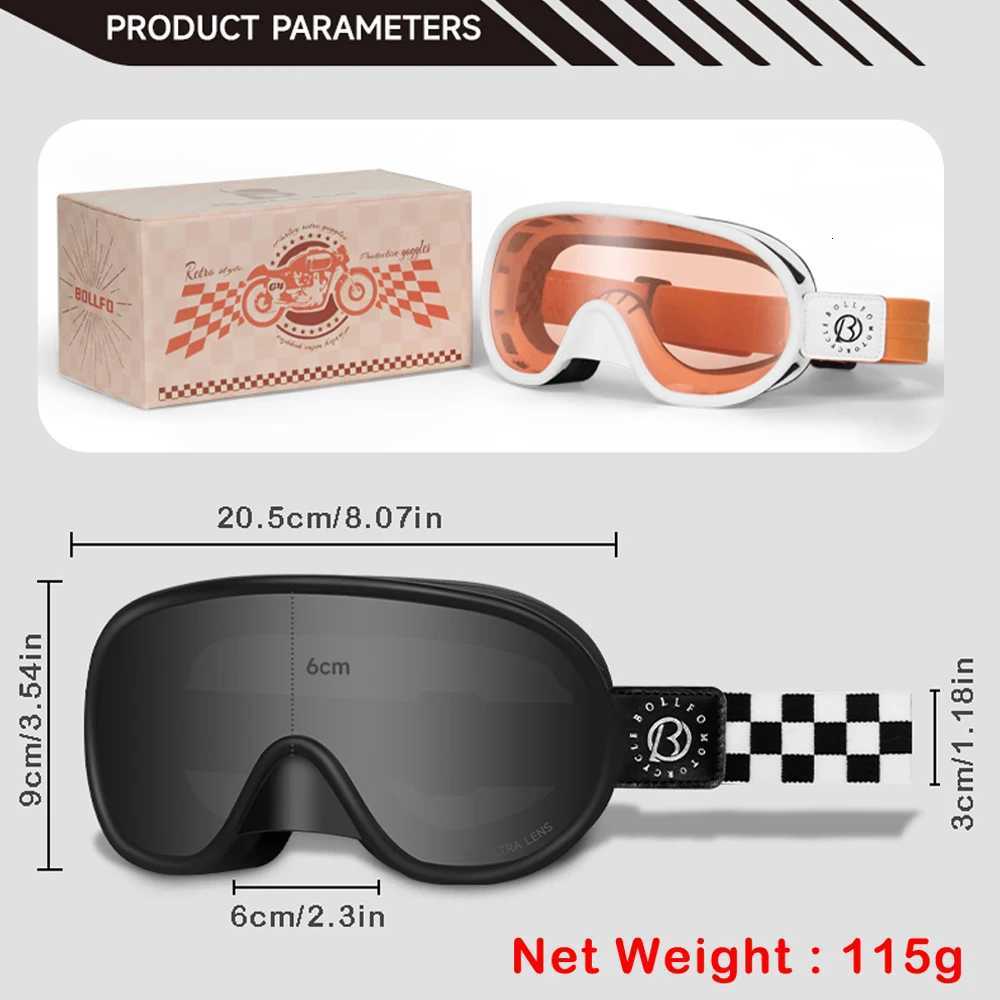 Motorcycle Goggles Dirt Bike ATV Off-Road Riding Motocross Glasses UV400 Eyewear Men Women Desert Trails Protective Glasses S260304