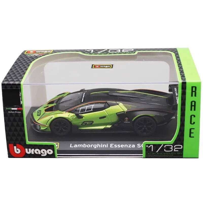 Bburago 1:32 Lamborghini Essenza SCV12 Racing Alloy Model Car model Collecting gifts Die casting Z260307