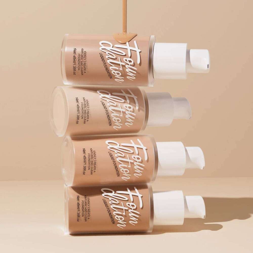 Waterproof Matte Liquid Makeup Cream Cover Dark Circle Corrector Concealer Whitening Face Foundation Cosmetics 26L0306