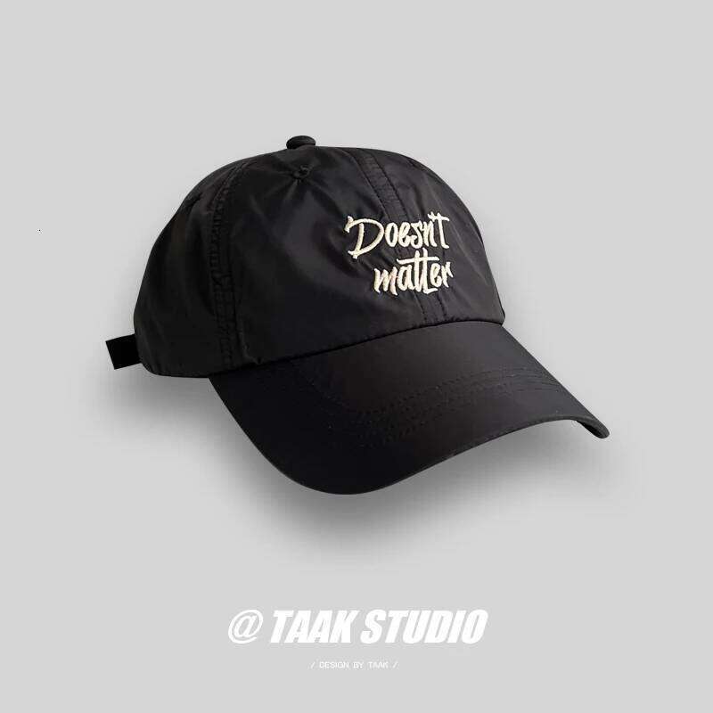 Lightweight Waterproof Soft Top Quick-Drying Baseball Female Summer Sun-Proof Sun Hat Peaked Cap Y260304