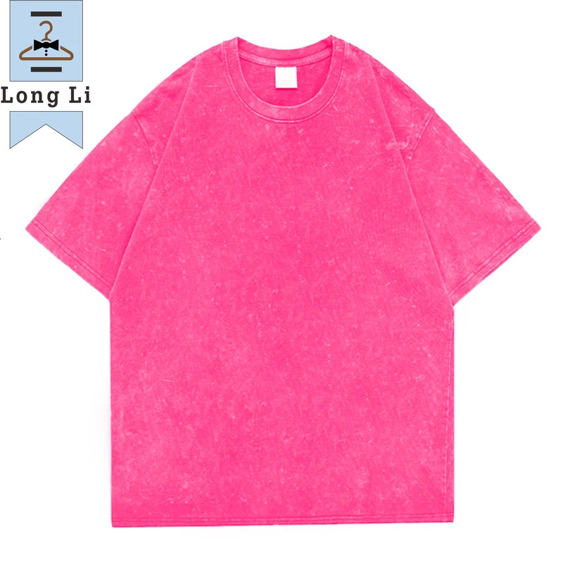 Hip Hop t shirt Men fashion Cotton Harajuku Multicolors Oversized Washed T-shirt women Unisex Summer Retro Short Sleeve Tee top 260304