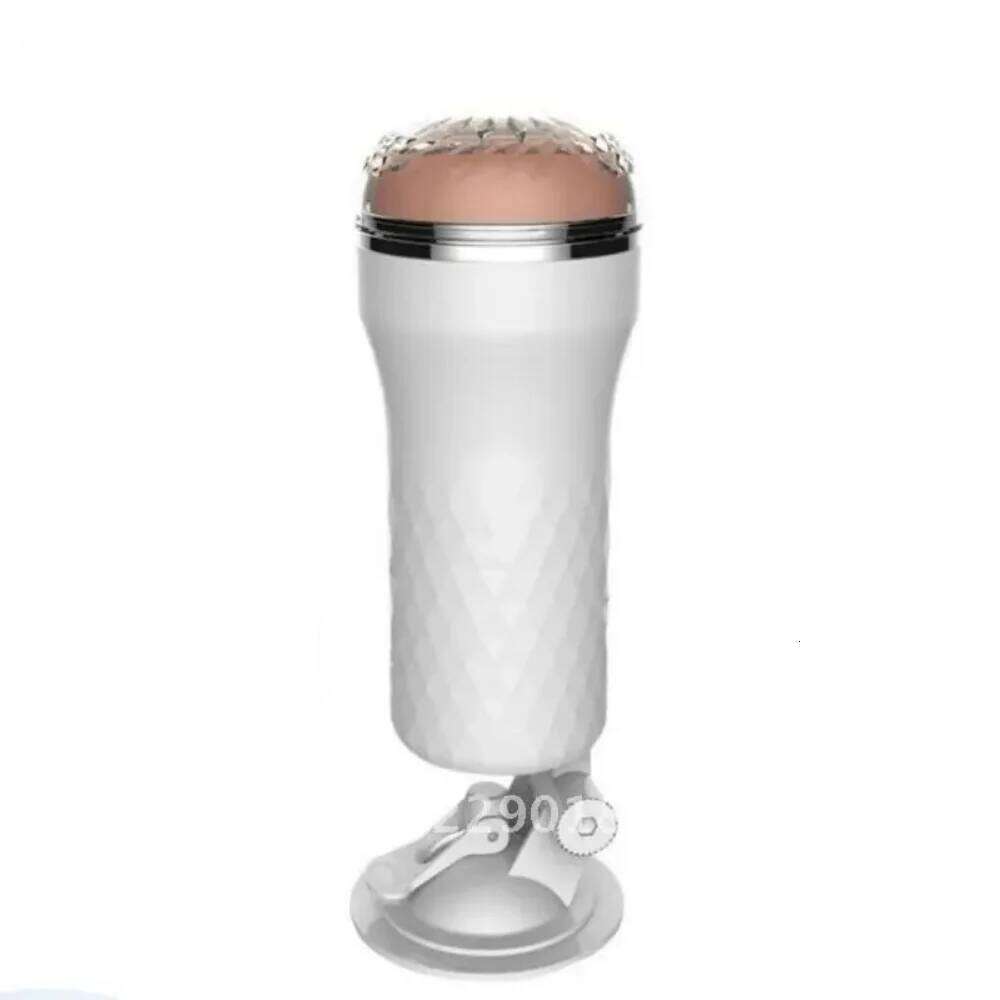 Realistic Rubber Adult Male Masturbator Cup Deep Throat Artificial Vagina Prostate Massage Sex Toy for Men 26L0305