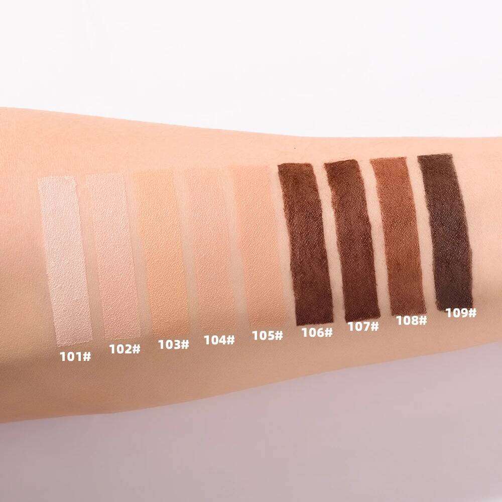 Flawless All Day: 9 Color Waterproof Concealer Foundation For Women Makeup Full Coverage Long Lasting Moisturizing 26L0306