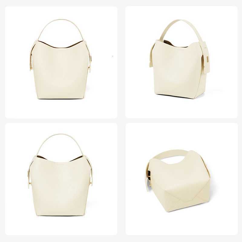 LA FESTIN Genuine Leather Ladies Handbag Shoulder Crossbody Bag Portable Bucket Bag Female Bags Womens bag H260306