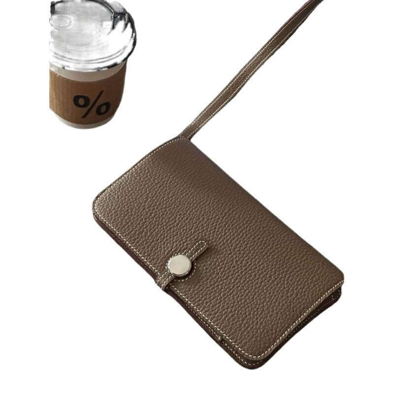 Totebag Shoulder ROSE NOIRE New Convenient Multi Functional Passport Holder Crossbody Phone Bag Three In One Use Handheld Bank Card Wallet