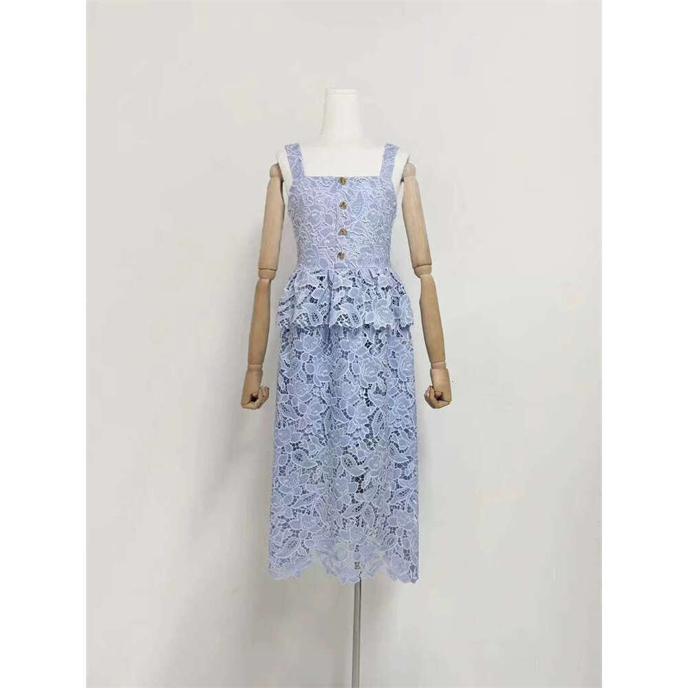 a2 2026 Spring/Summer New Women's Designer Elegant and Sexy Lace Cake Dress