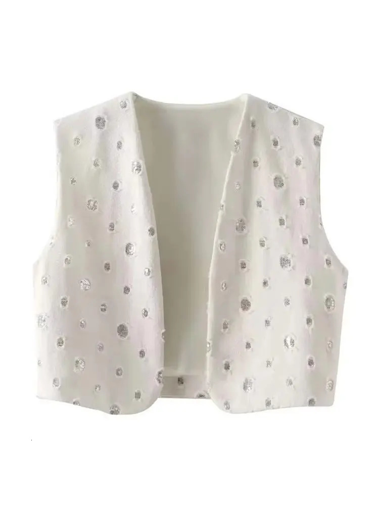 Elegant Sequin Skirt Sets For Women 2 Pieces Shinny Sleeveless Vest Women Suits Summer Fashion Zipped Skirts Set 260304