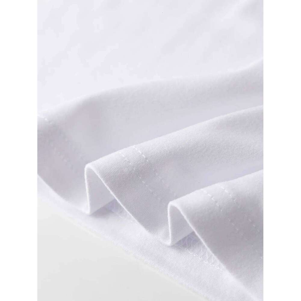 Mother's Day Gift for Moms - Women's Casual Short Sleeve T-Shirt with Cute Cat Mom Cartoon Print White & Black Graphic XJ260306 XJ260306