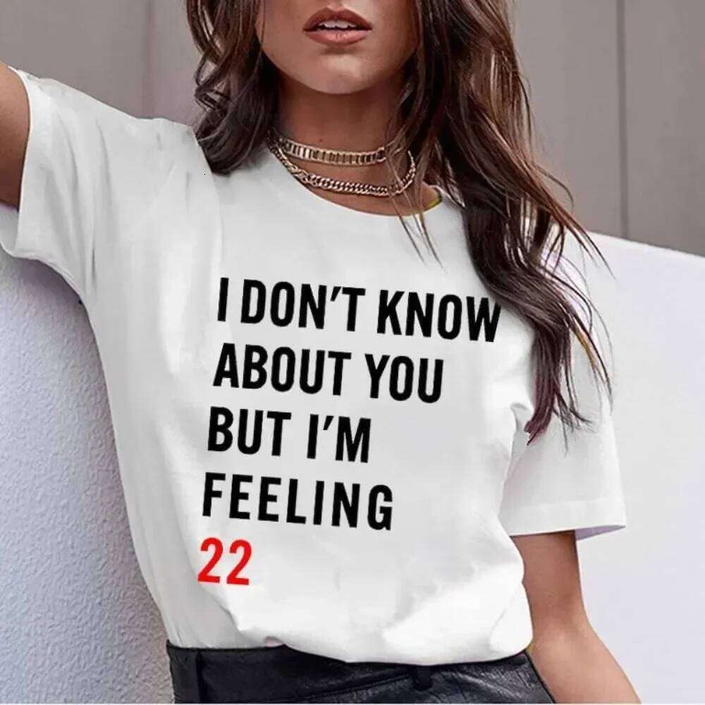 Not A Lot Going on At The Moment High Quality Cotton Shirt Women Music T-Shirt Country Concert Letter Print Tee Tops XJ260306