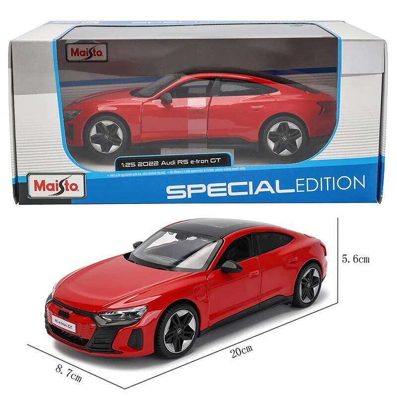 Maisto 1:25 2022 Audi RS e-tron GT simulation alloy car model crafts decoration collection toy tool gift birthday present Z260307