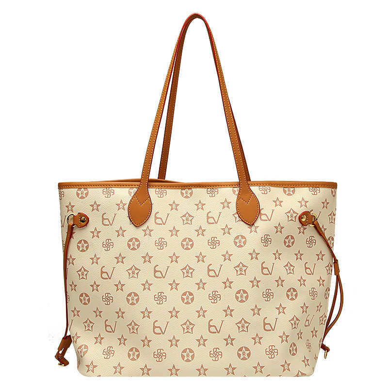 Designer Large Capacity Tote Bag New Fashionable and Versatile Mother-and-Child Shopping Bag Women's Shoulder Bag