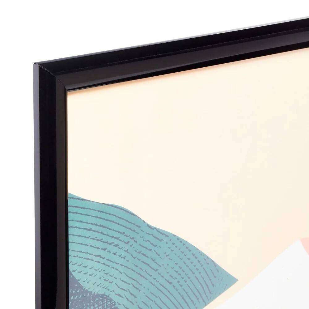 20x30 Rounded Poster Art Prints Photos Lightweight Black Frame Vertical Horizontal Display Gallery Wall Decor H260306