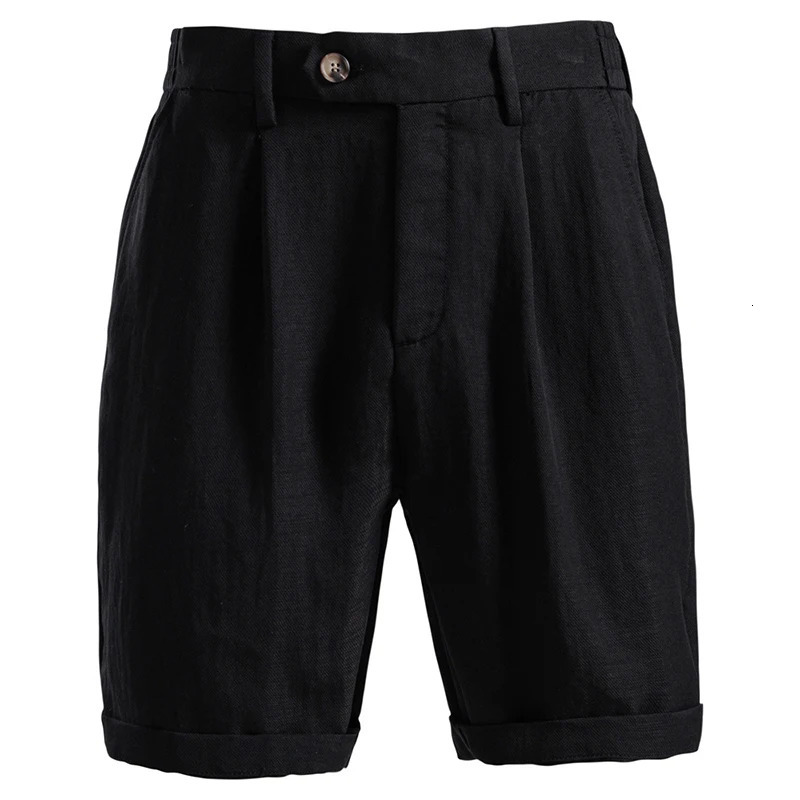 Classic Mens Solid Color Shorts 2026 Spring Summer Casual Loose Breathable For Men Business Office Fashionable 260306