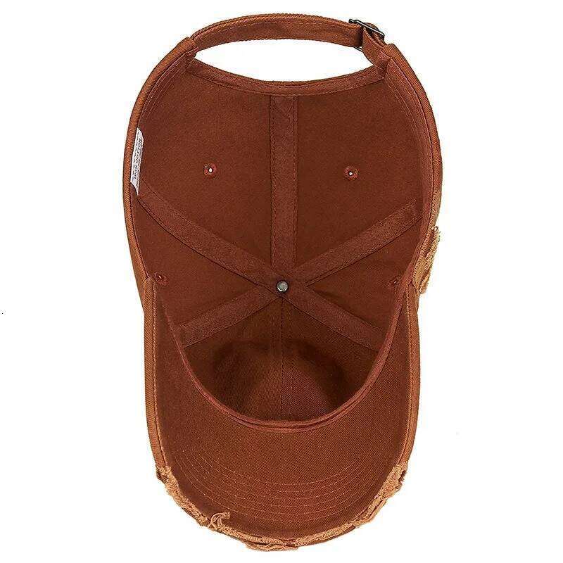 Cool Fashion Ripped Denim Cotton Baseball Male Female Four Seasons Sports Snapback Sun Cap Hat For Women Men Y260304