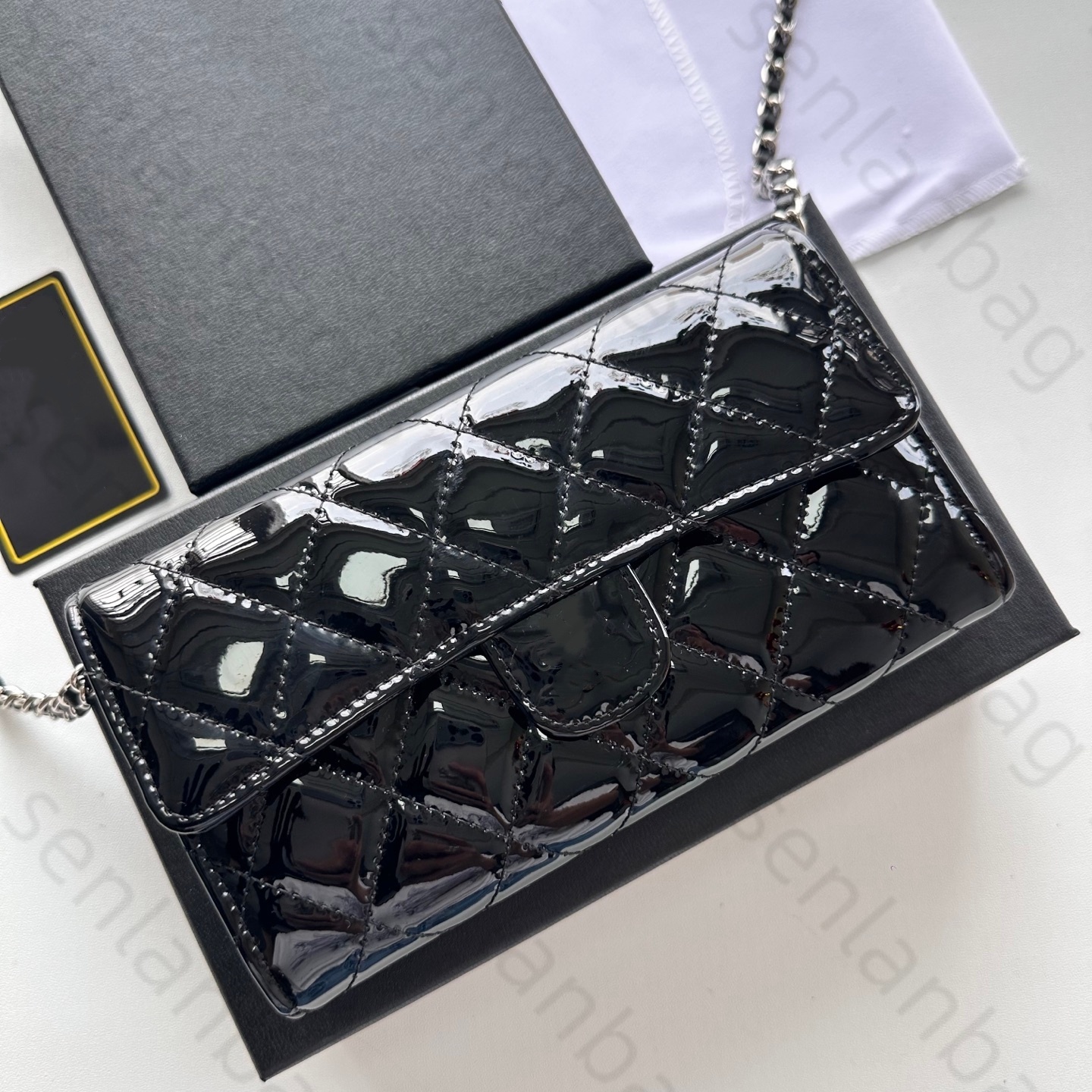 Fashion shoulder bag, classic wallet, credit card clip, change clip, new designer bag, diagonal cross bag A