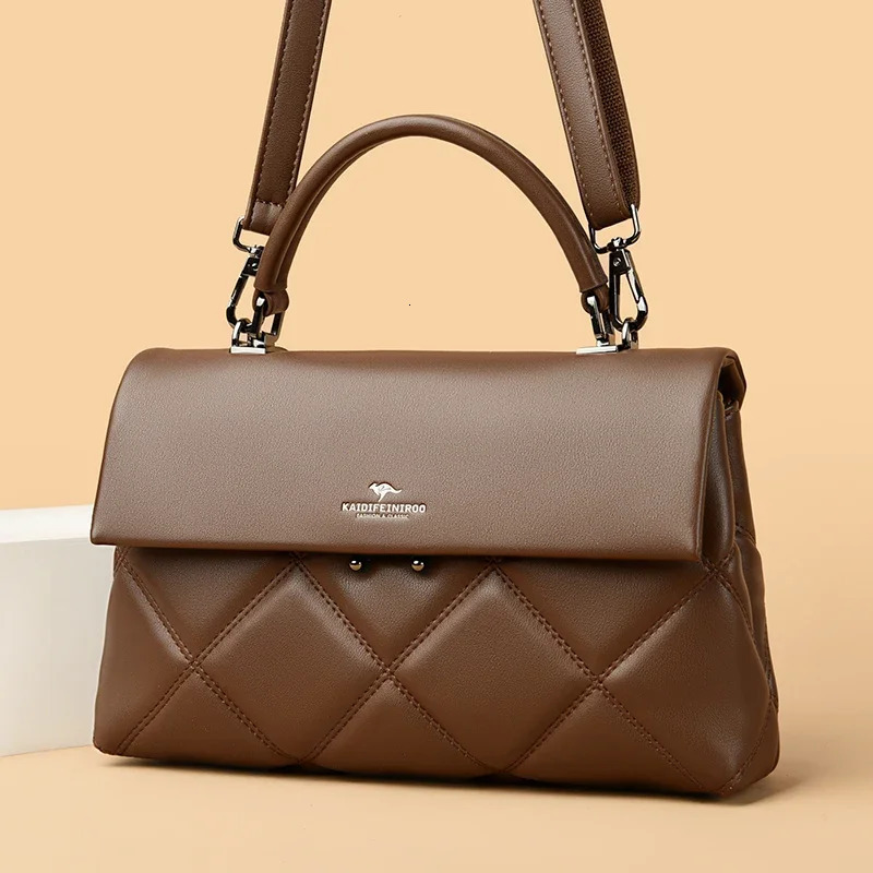 Womens Bag Trend Korean Handbags ner y Ladies Shoulder Bags Soft Leather Fashion Versatile Crossbody 260228
