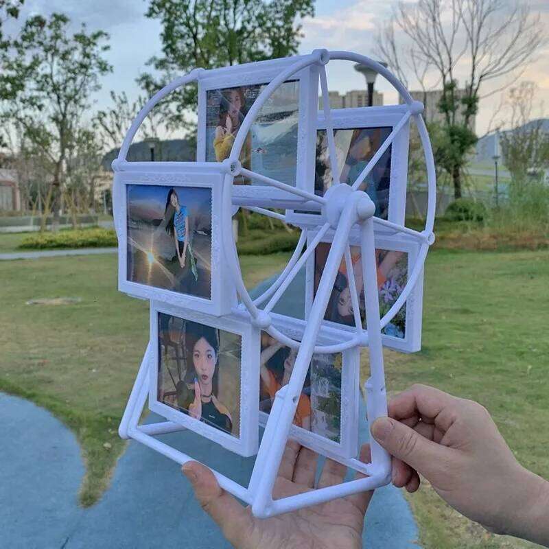 European Style Ferris Wheel Growth Memorial Home Decor Gift - Baby Photo Display Frame H260306