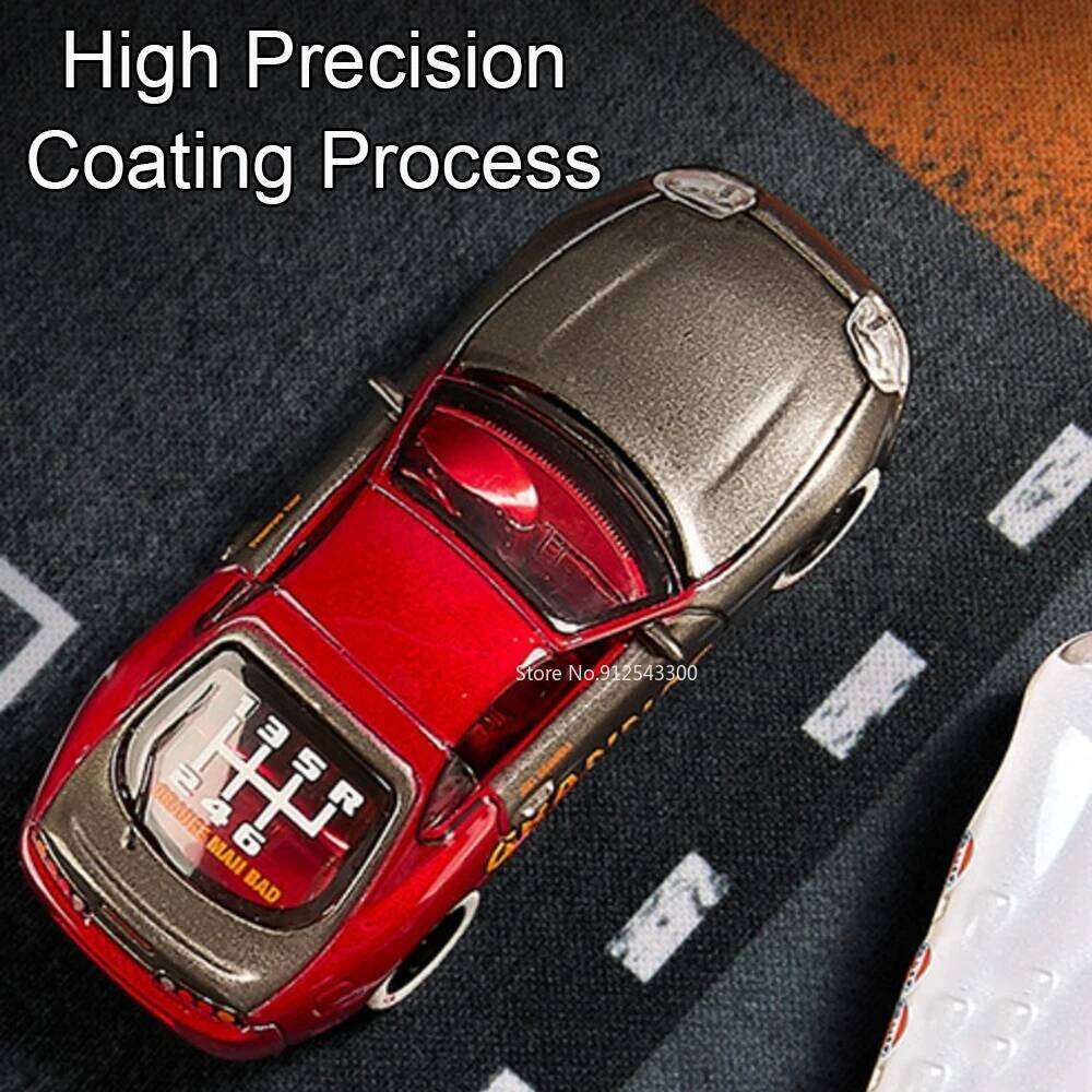 1:64 Firebird JDM Astro Stardust T1 Daytona GT500 Sports Car Model Toy Alloy Body Strong Durable Vehicles Models Toys for Kids Z260307