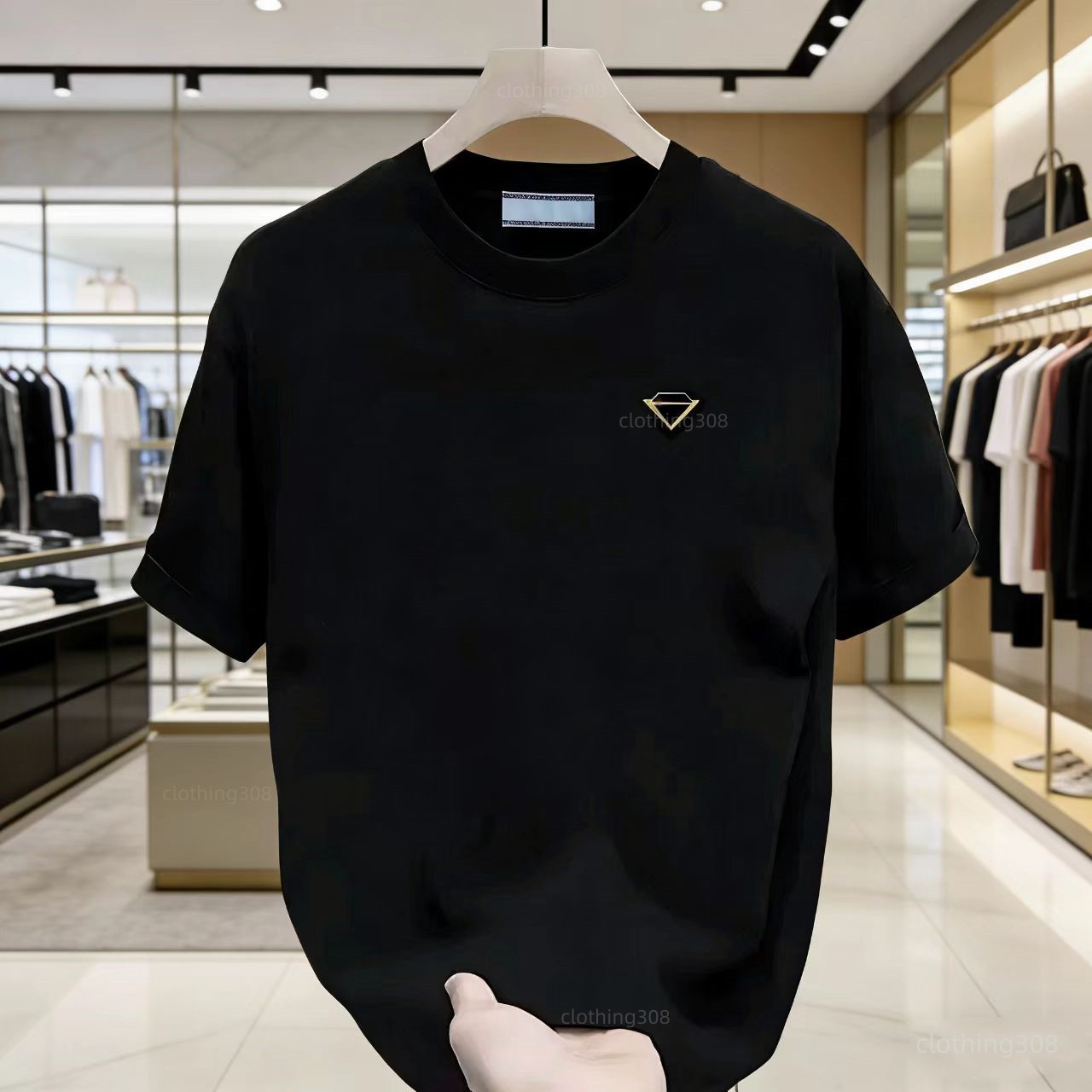 T- shirt Designer t-shirt men's t shirts high-quality shirts pure cotton breathable top short-sleeved men's and women's POLO shirt t shirt Men's designer shirt