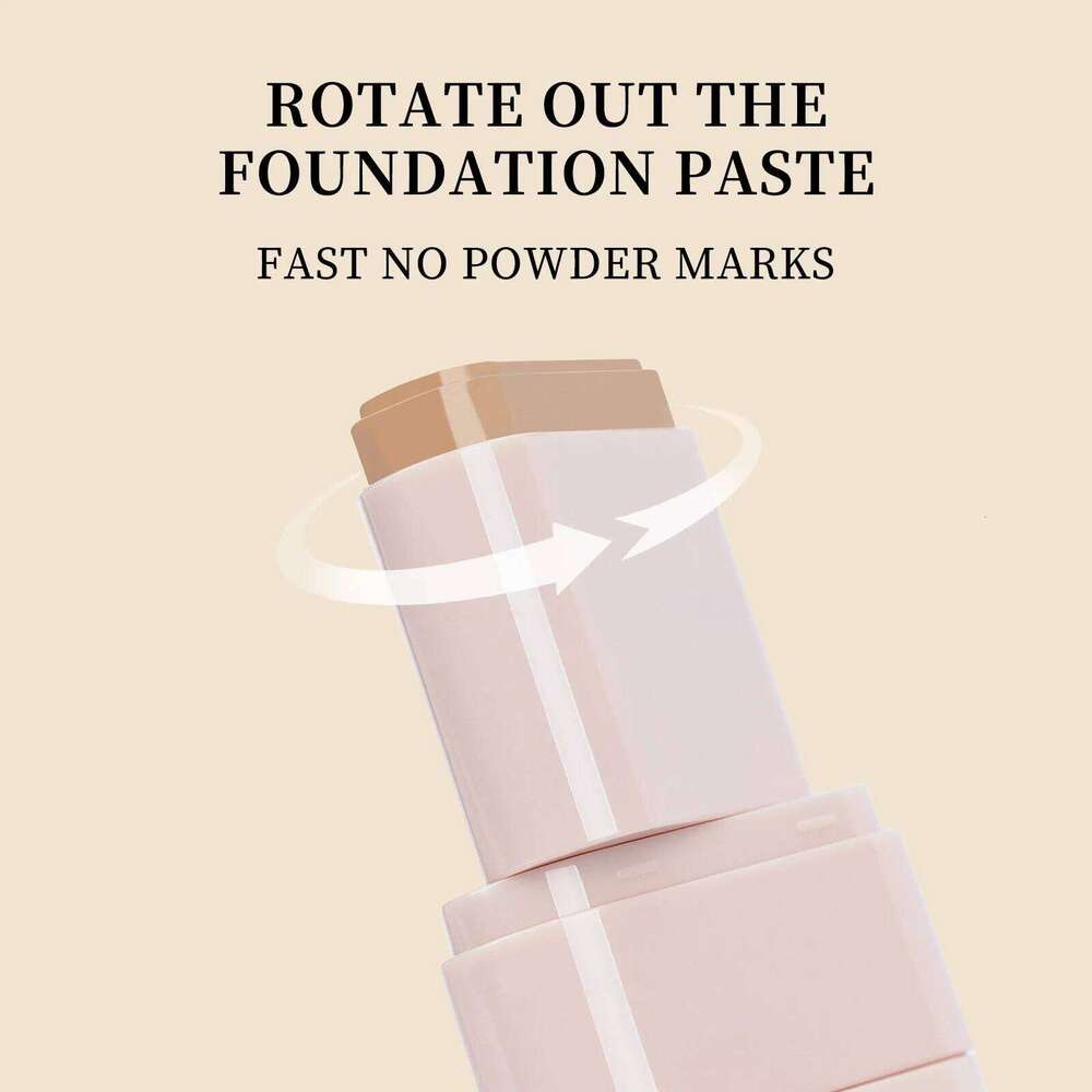 O'cheal Concealer Foundation Stick Facial Matte Bronzer Contouring Coverage Moisturizing Makeup Face Cream Portable With Sponge 26L0306