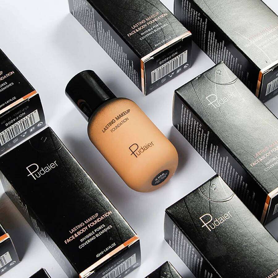 40ML Face Liquid Full Concealer Makeup Waterproof Base Brighten Whitening Cover Dark Circle Matte Foundation Cosmetic 26L0306