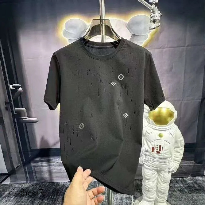 Versatile Summer Loose-Fit New 2026 T-Shirt, Sporty Casual Round Neck Designer Heavy-Duty Short Sleeve For Couples Asia Size