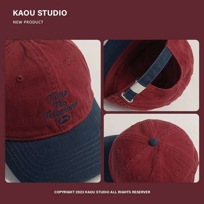 Spring and Summer Baseball Women's All-Match Trendy Men's Embroidered Peaked Cap Outdoor Sports Sun-Proof Y260304