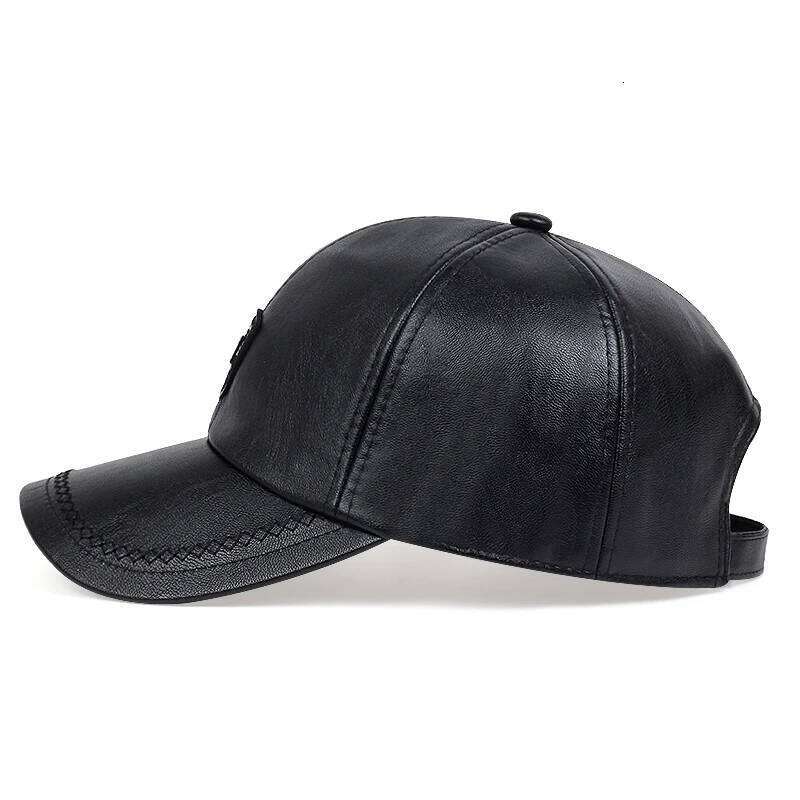Autumn Winter warm leather baseball Cap Hip Hop Snapback Hat Fashion Men Women Sports Casual Caps Dad Hats Adjustable gorras Y260304