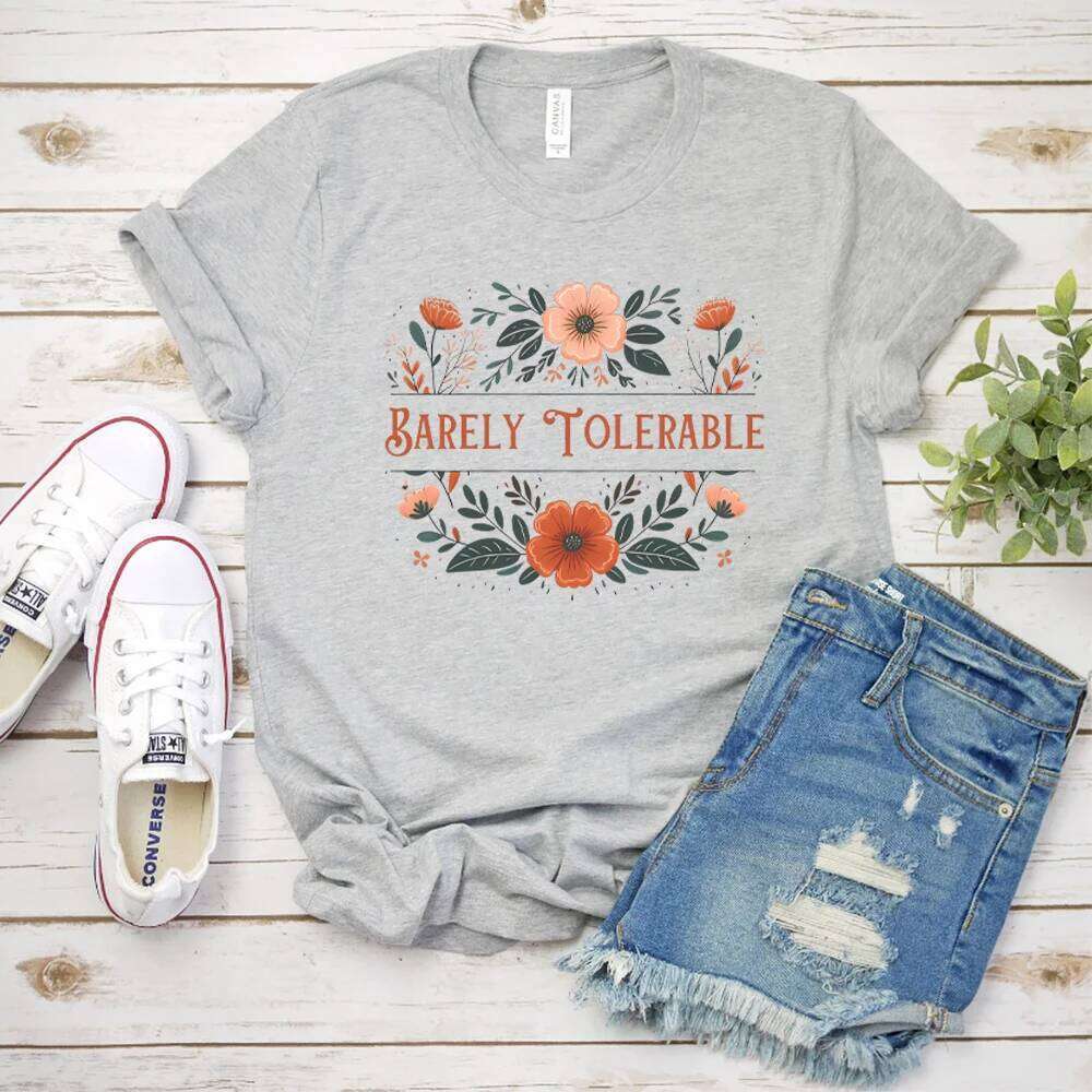 Barely Tolerable Pride and Prejudice Shirt Jane Austen Librarian Shirts Bookish Tshirt Gift for Book Lover XJ260306 XJ260306