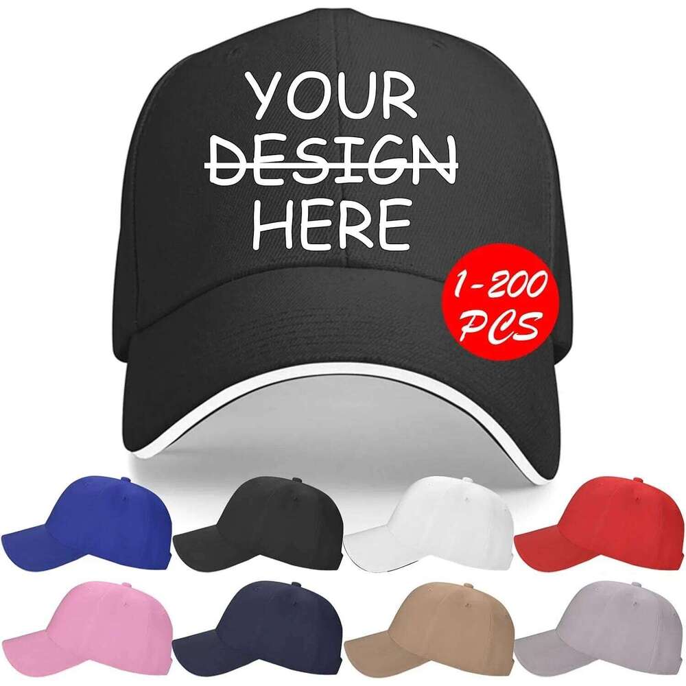 Baseball Caps Customized Casquette for Friend Mom Dad Custom Design Your Own Hats with Text Photo Logo Y260304