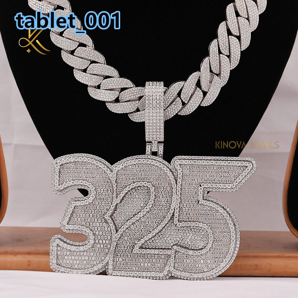 Dazzling Custom Moissanite Diamond Pendant Unique Hip Hop Style Pendant Luxury Statement Jewelry For Confident Men And Women