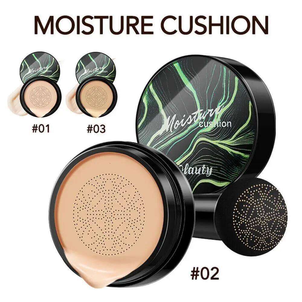 BB CC Cream Face Foundation Concealer Cushion Mushroom Base Waterproof Brighten Makeup Brightening Tone Cosmetics Make up 26L0306