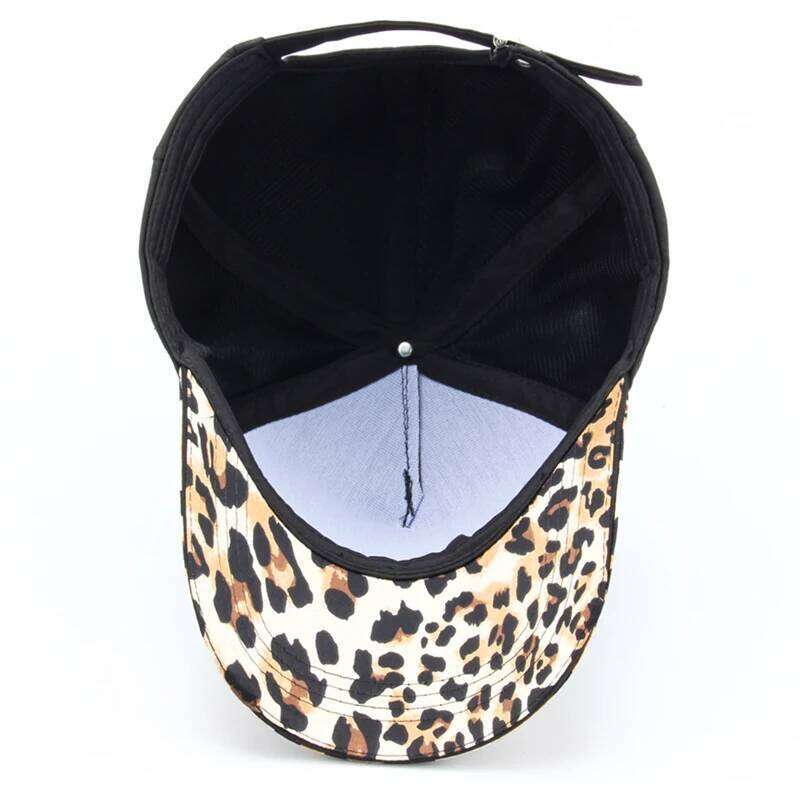 CNTANG Women Leopard Print Baseball Cap Fashion Hip Hop Caps Casual Designer Brand Female Hat Snapback For Women's Girls Gorras Y260304