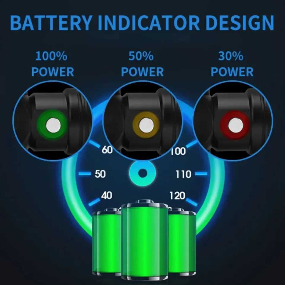 BORUiT B14 1200LM LED Scuba Diving Headlamp IPX8 Waterproof Underwater 60M Headlight 3-Mode Use 18650 Battery Diving Light H260307