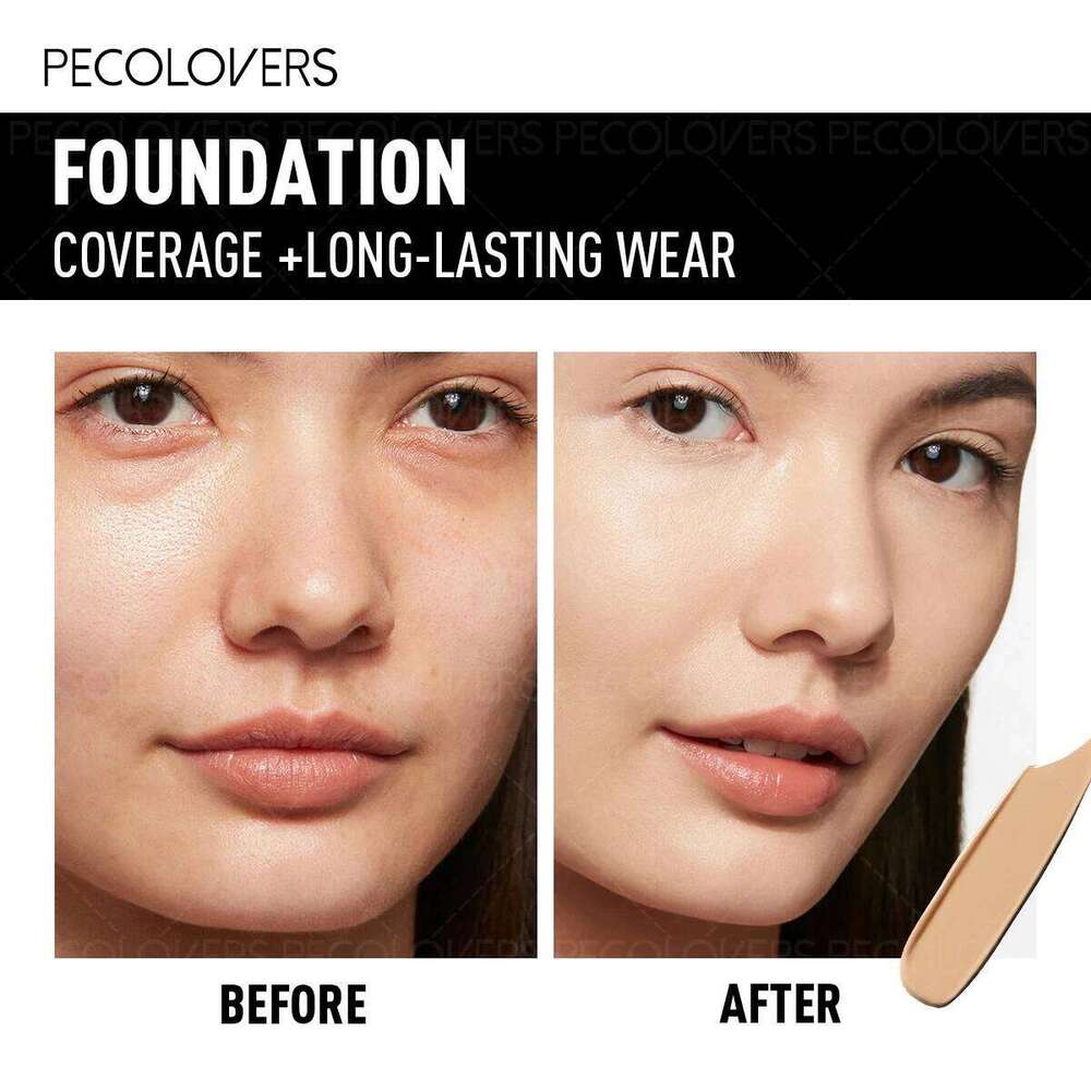 Waterproof Long-Lasting Foundation,Matte Finish,Concealer Foundation,Everyday & Special Events Makeup 26L0306