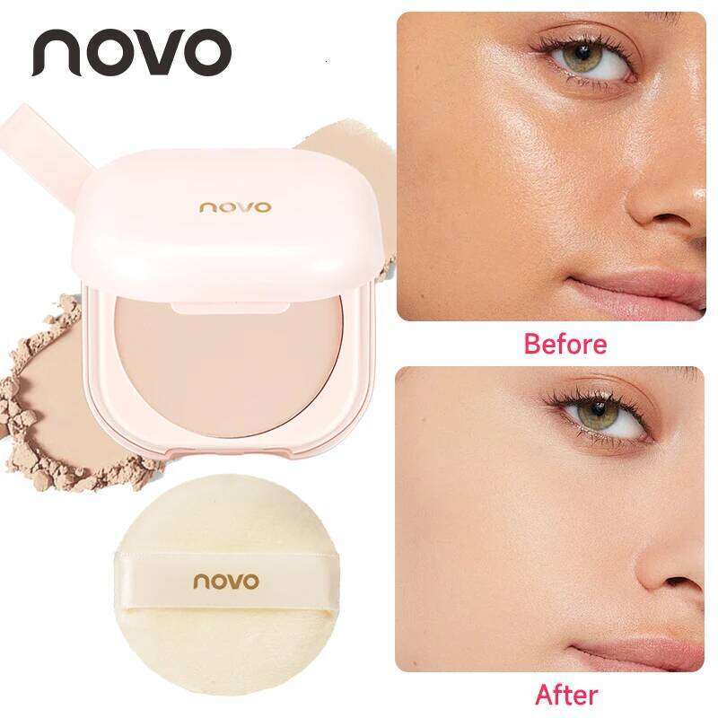 Long-Lasting Oil-Control Setting Matte Loose Powder, Waterproof And Sweat-Proof, Blurs Blemishes, Vitamin E 26L0306