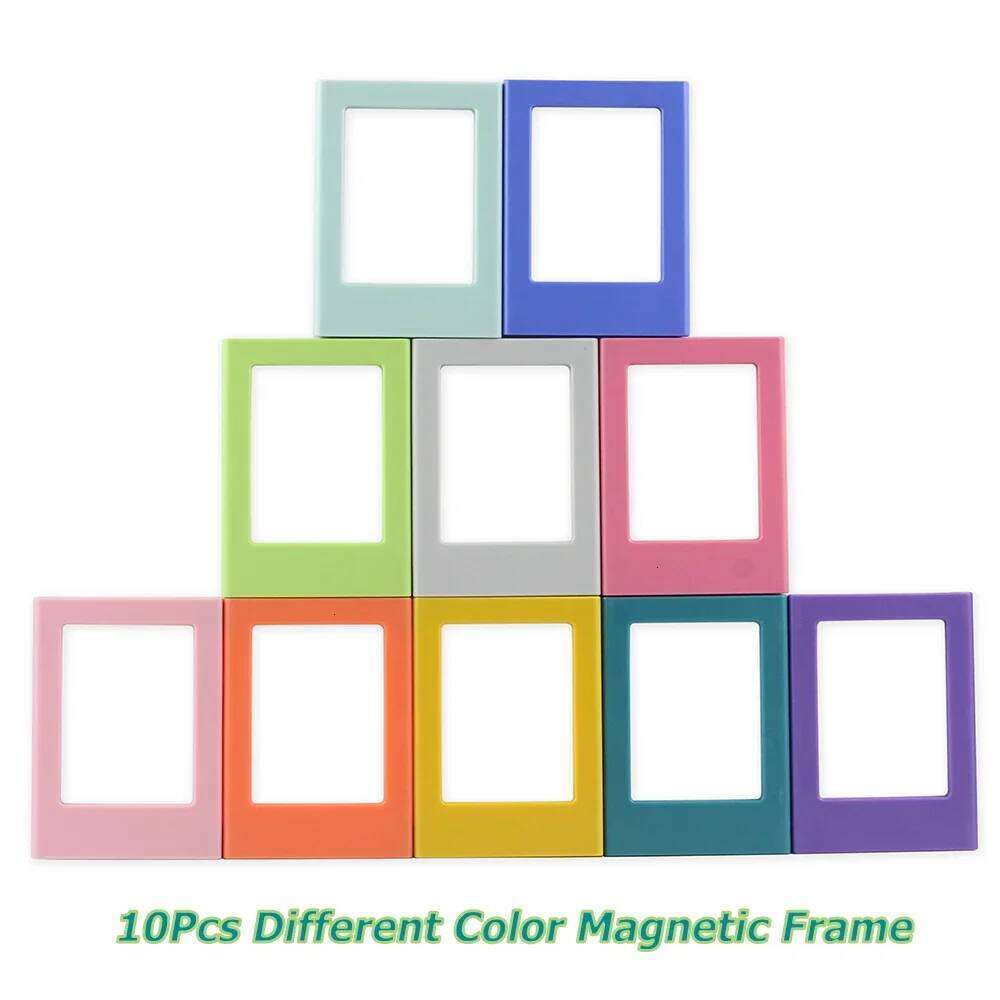 10 Pc, Frame of Different Color for Fujifilm Instax Mini 12 11 7S 25 40 70 90 Evo Liplay Link 3 Inch Instant Photos H260306