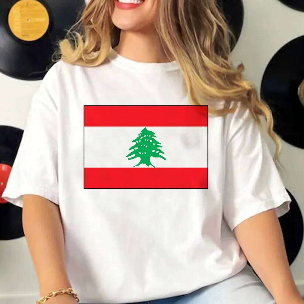 Lebanon women soft fabric trendy tshirt female graphic clothes XJ260306