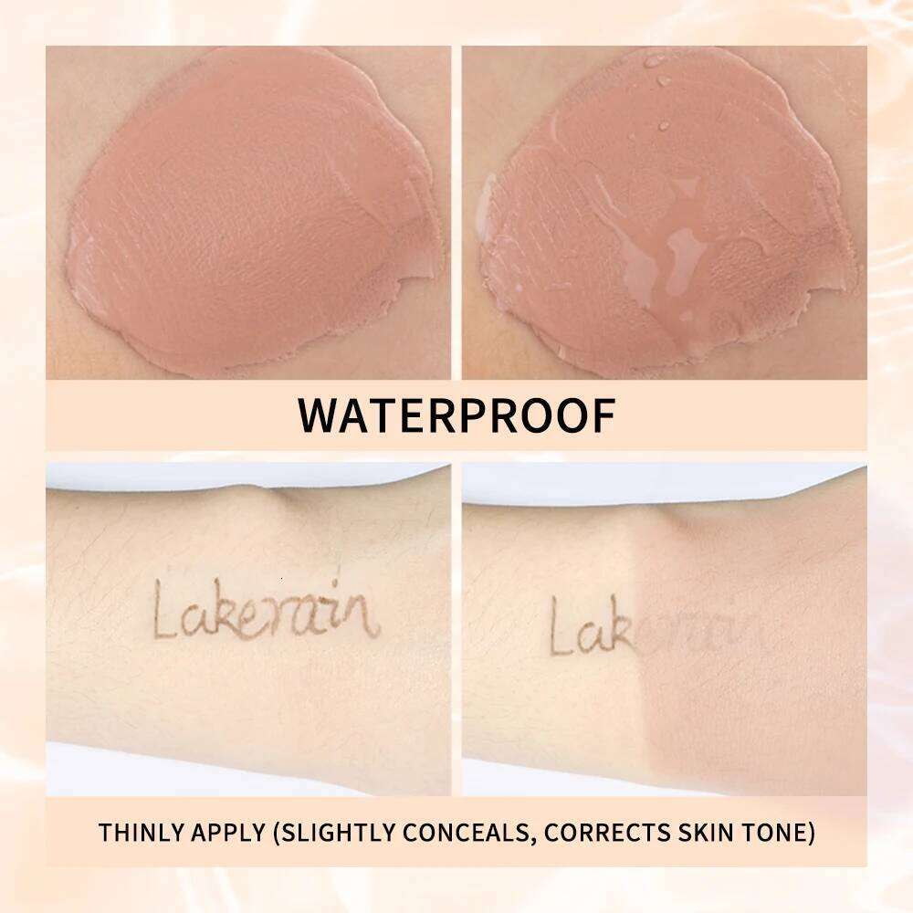 Waterproof Color Changing Liquid Centella Korean High Coverage Foundation Cream For Face Base Makeup 26L0306