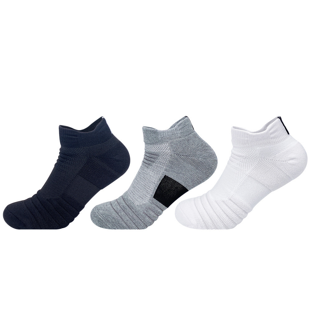 Men's Basketball Socks Thick Towel Bottom Terry Elite Socks Mid-Calf High Top Running Outdoor Sports