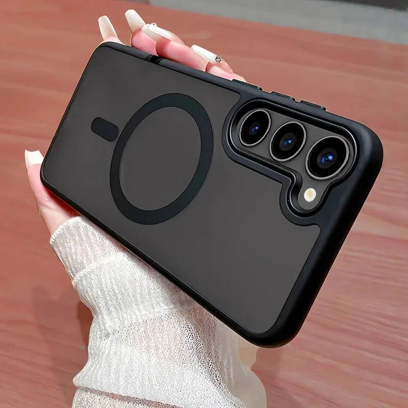 Luxury New Matte Translucent Business Phone Case for Samsung Galaxy S25 S24 Ultra S23 S22 Plus S20 S21 FE Magsafe Magnetic Cover ddmysept