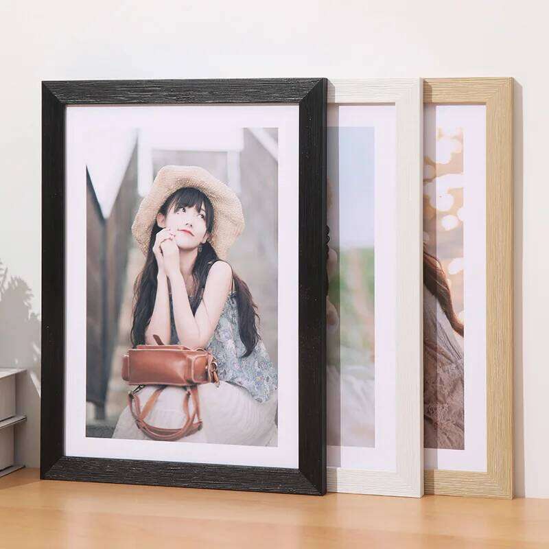 Simple Photo Frame: 6 8 10 inch, children's A4 word picture frame, art work decoration photo frame H260306