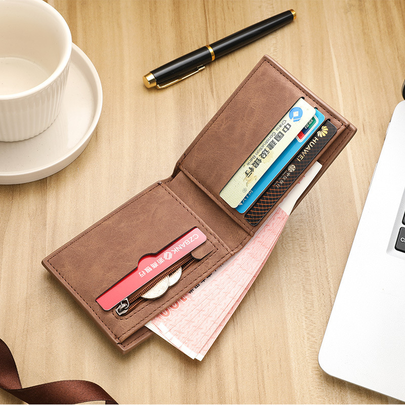 Fashionable trendy mens wallet 80 off multi-card slot wallet multifunctional coin purse 241224