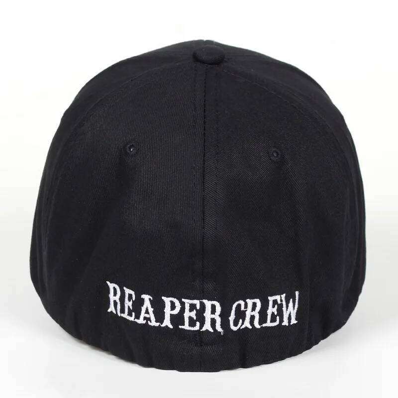 Unisex Rear Seal REAPER CREW Embroidery Baseball Caps Spring And Autumn Outdoor Adjustable Casual Hats Sunscreen Hat Y260304