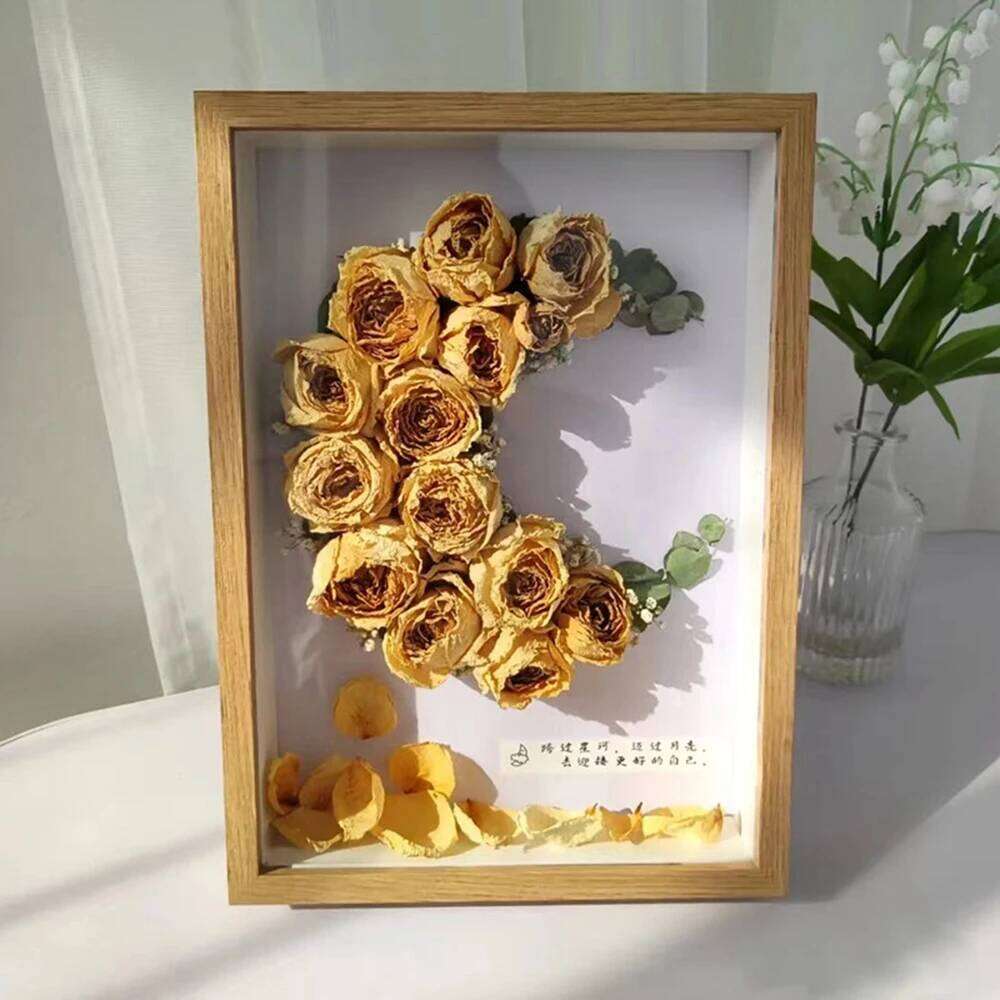 Depth 5cm DIY 3D Wooden For Displaying Three-Dimensional Works Nordic Wood Picture Frame Photo Decor H260306