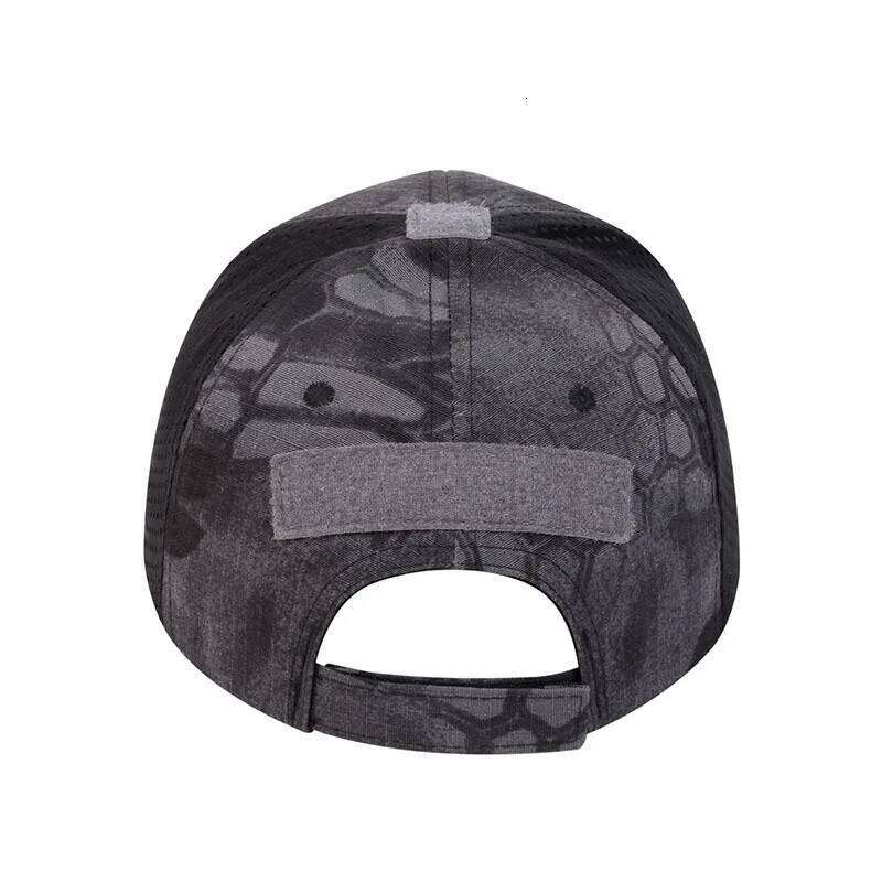 Unisex Skull Embroidered Baseball Men Outdoor Breathable Mesh Tactics Mountaineering Peaked Hat Adjustable Snapback Caps Y260304