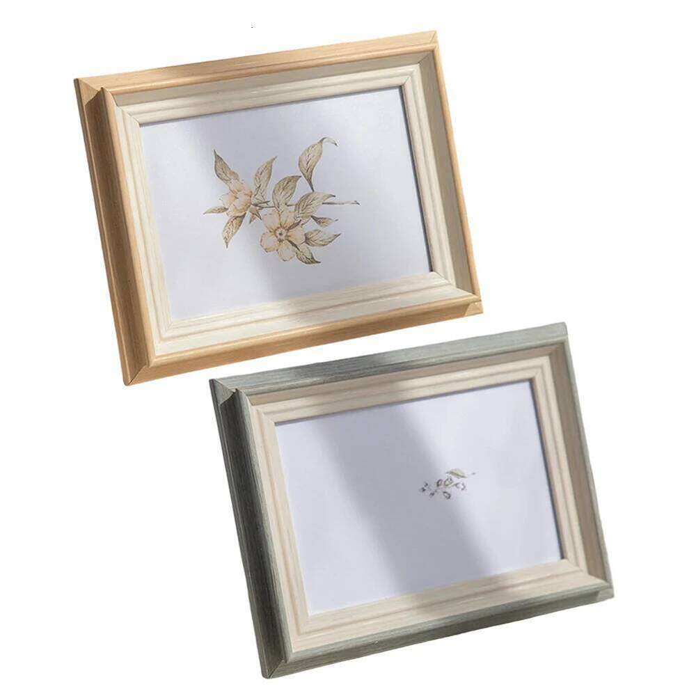 Photo Frame Stand Resin Material 6 Inch Photos Perfect Desktop Display for Office or Home with Long Lasting Durability H260306