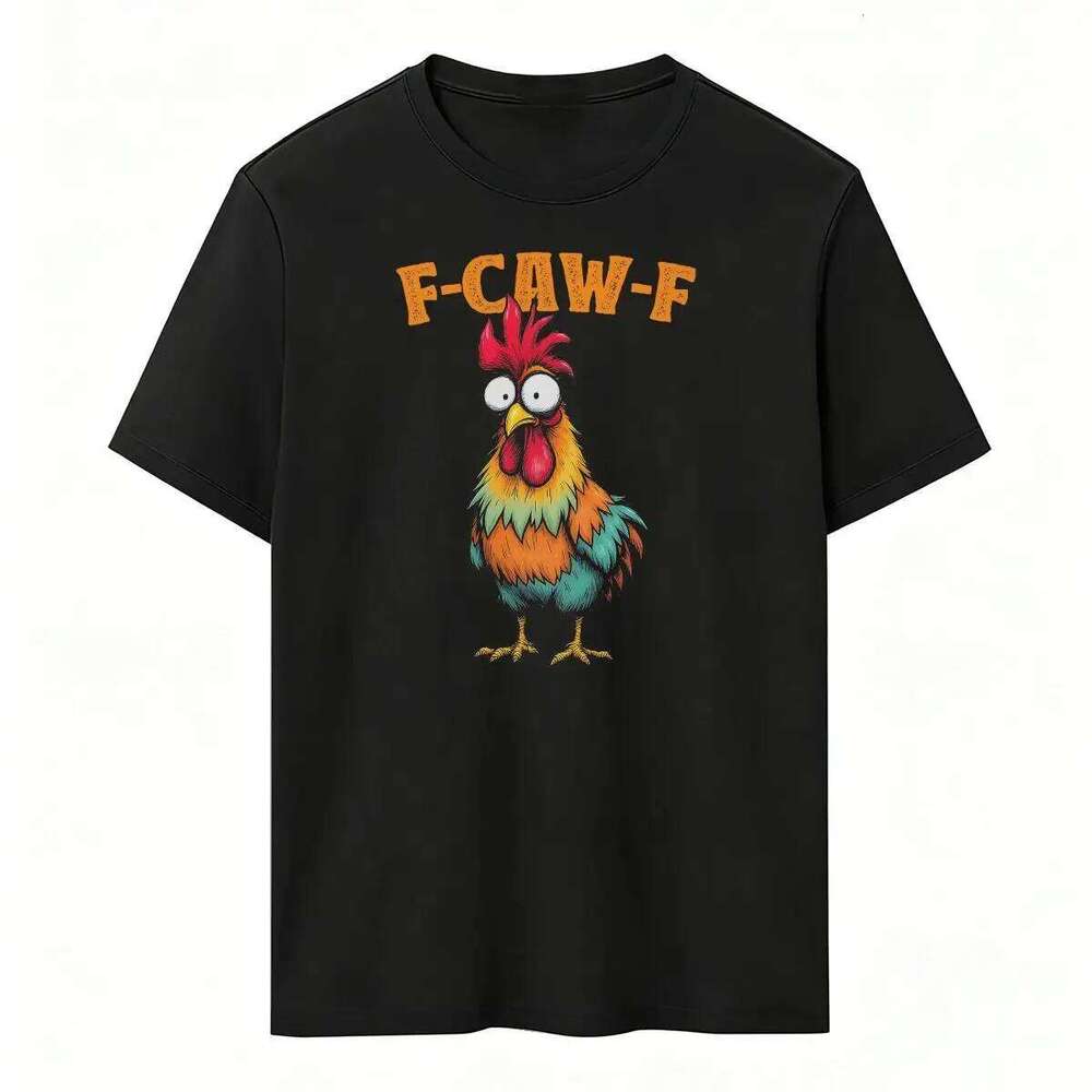 Colorful Design Comfortable breathable F-Caw-F Rooster Culture Funny Animal Print XJ260306