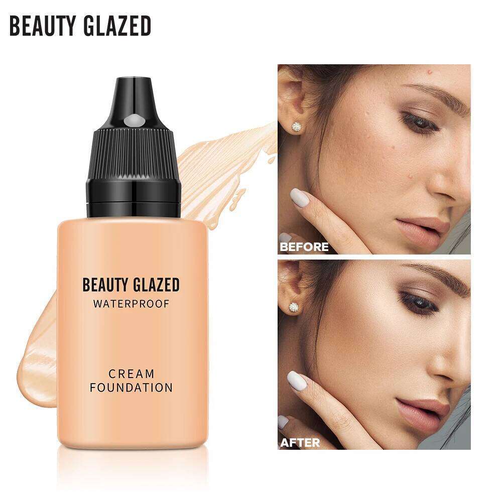 Flawless All Day: 9 Color Waterproof Concealer Foundation For Women Makeup Full Coverage Long Lasting Moisturizing 26L0306